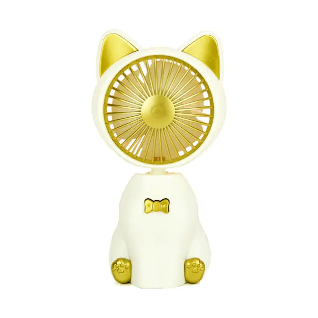 Coolyra Purr™ Mini Desk Fan